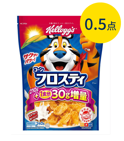 製品パッケージ：コーンフロスティ (240g)